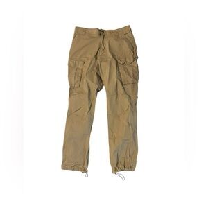 BYLT Cargo Pants Men's Size 36 x 30 Brown / Tan Ripstop Premium Basics Work